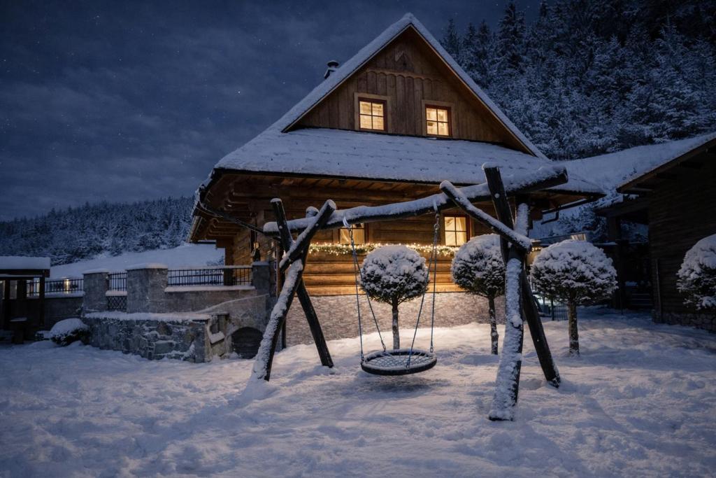 Το Chata Sipkova II τον χειμώνα
