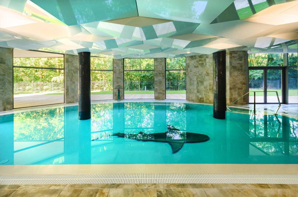 Bazén v ubytování Diune Resort by Zdrojowa nebo v jeho okolí