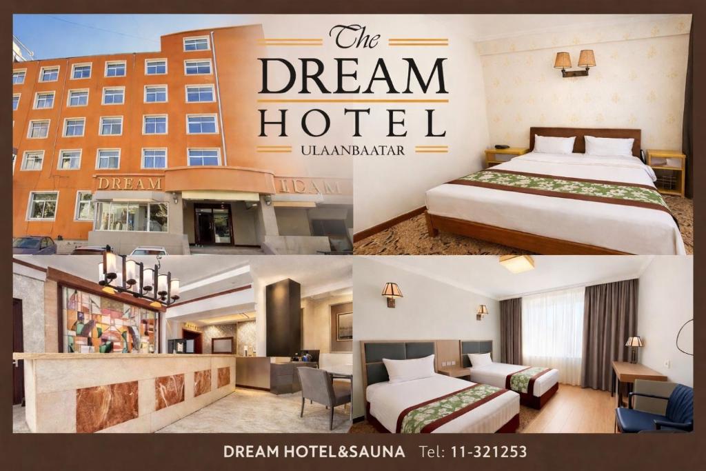 Postel nebo postele na pokoji v ubytování Dream