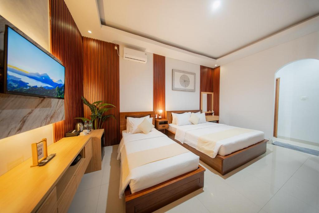 Batur Volcano Guest House & Villa - Camera Familiare Con Vista Giardino