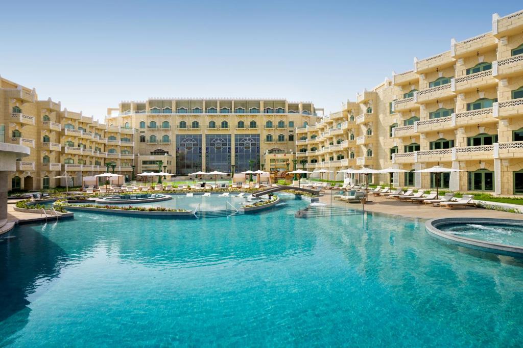 Bazén v ubytování Grand Hyatt Muscat nebo v jeho okolí