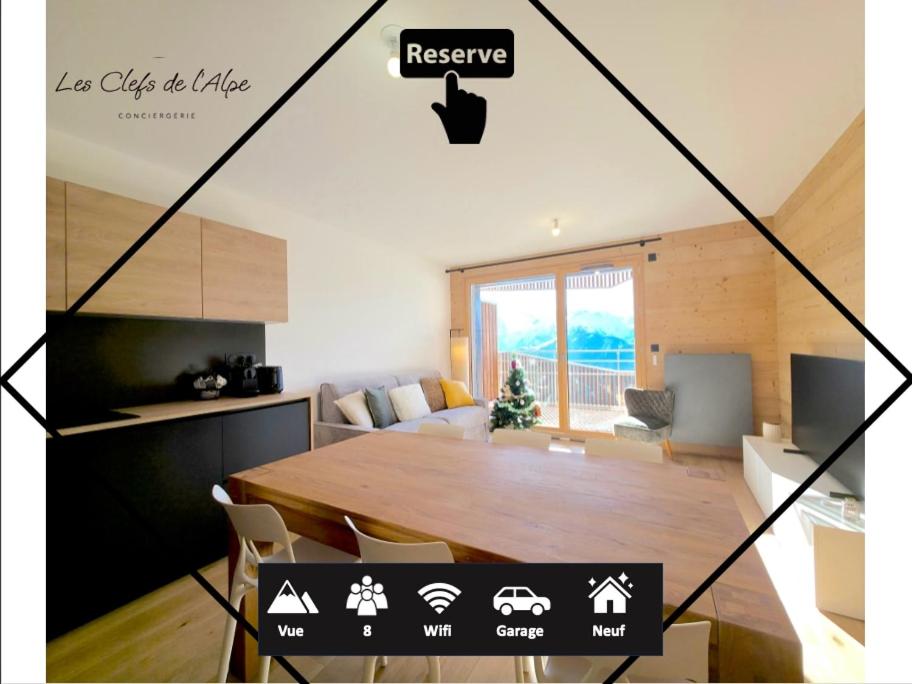 Fotografie z fotogalerie ubytování Logement premium neuf & calme - Vue exceptionnelle v destinaci LʼHuez