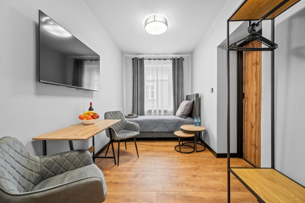 Et tv og/eller underholdning på Centrum Prestige Apartments