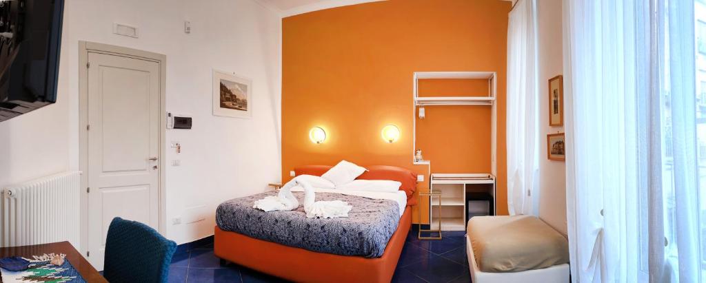 Vuode tai vuoteita majoituspaikassa Cannone53