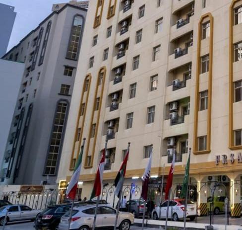 Bygningen som lejligheden ligger i