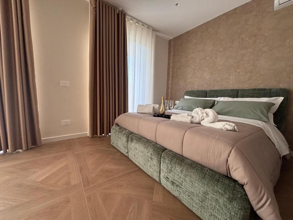 Postel nebo postele na pokoji v ubytování 50 Passi dal Duomo