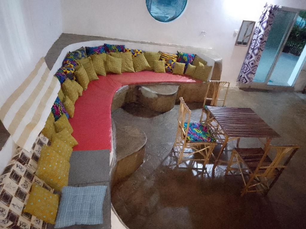 Et opholdsområde på HIGSAM apartment