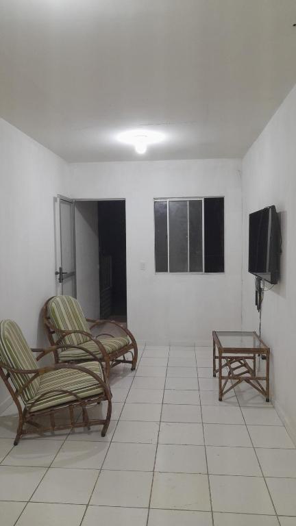 Et tv og/eller underholdning på Casa Novo Jardim