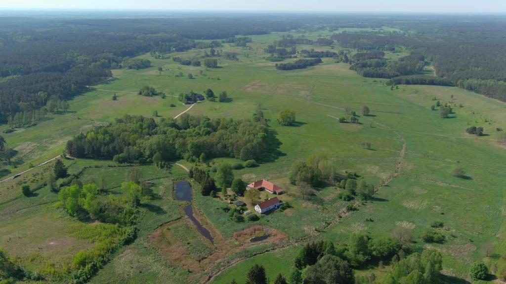 Naturlandskabet i nærheden af feriehuset
