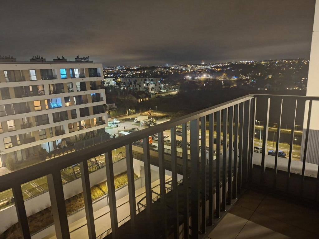 Balkón nebo terasa v ubytování Eden Apartment