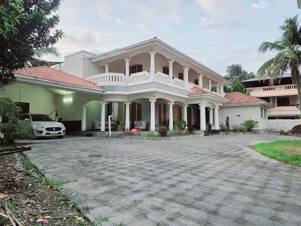 Budova, kde se vila nachází