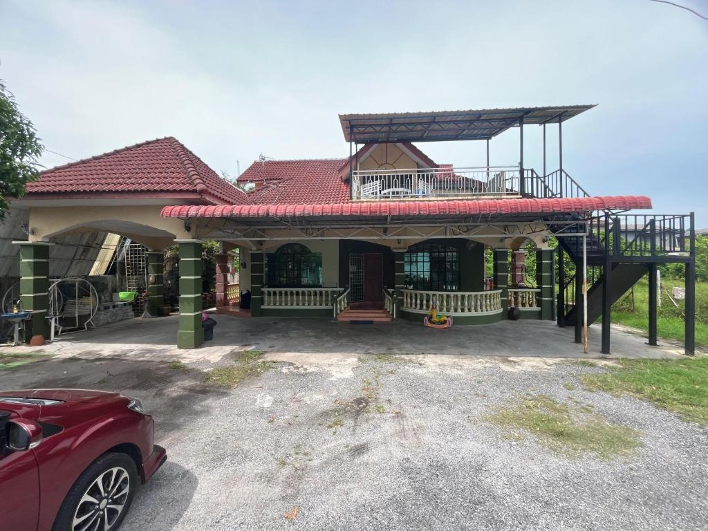 Budova, kde se ubytování v soukromí nachází