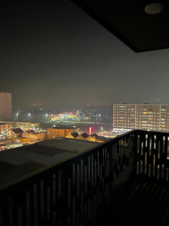 En balkon eller terrasse på Society Apartments