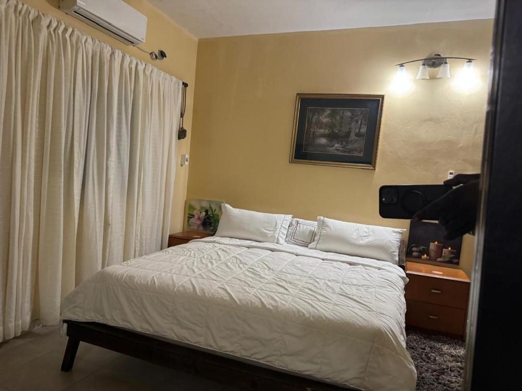 Letto o letti in una camera di Ô bien être