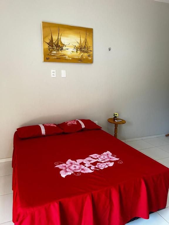 En eller flere senge i et værelse på Pousada & Restaurante O Monteiro