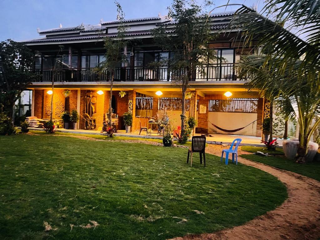 Vườn quanh Sanctuary Homestay