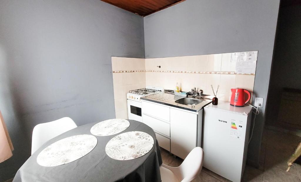 Køkken eller tekøkken på Hospedaje Rincón del Sur 2