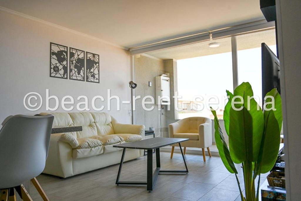 Et tv og/eller underholdning på Beach Rent La Serena