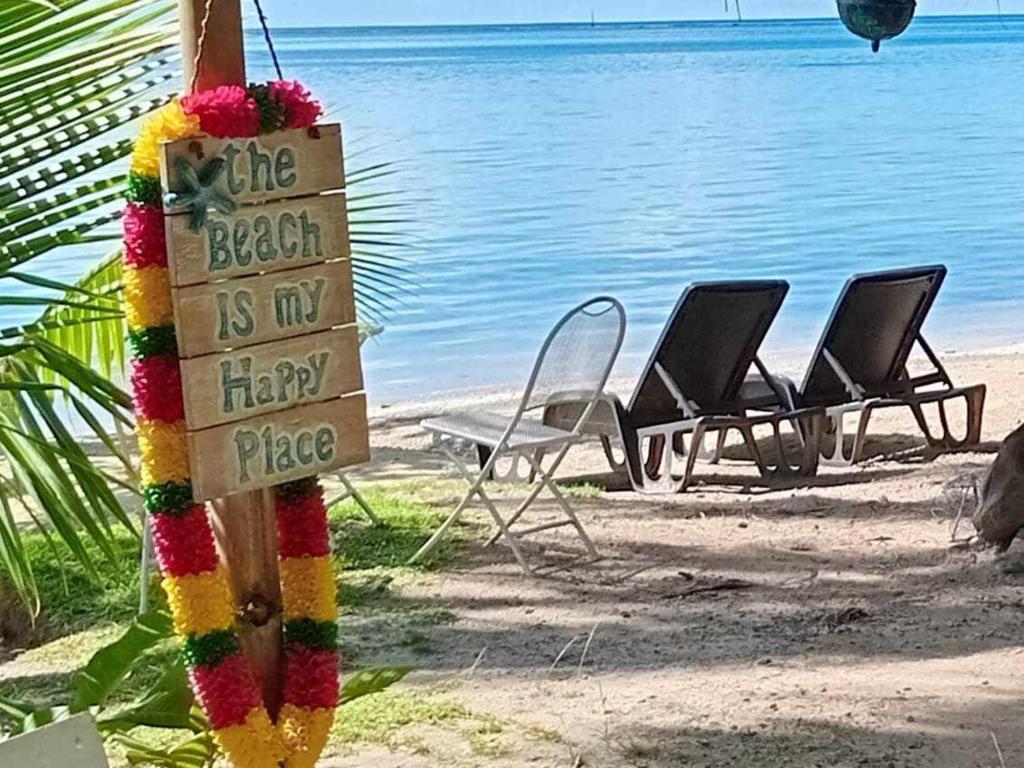 Eco cabanon Vaiana plage privée - photo 3 - Huahine, Polynésie