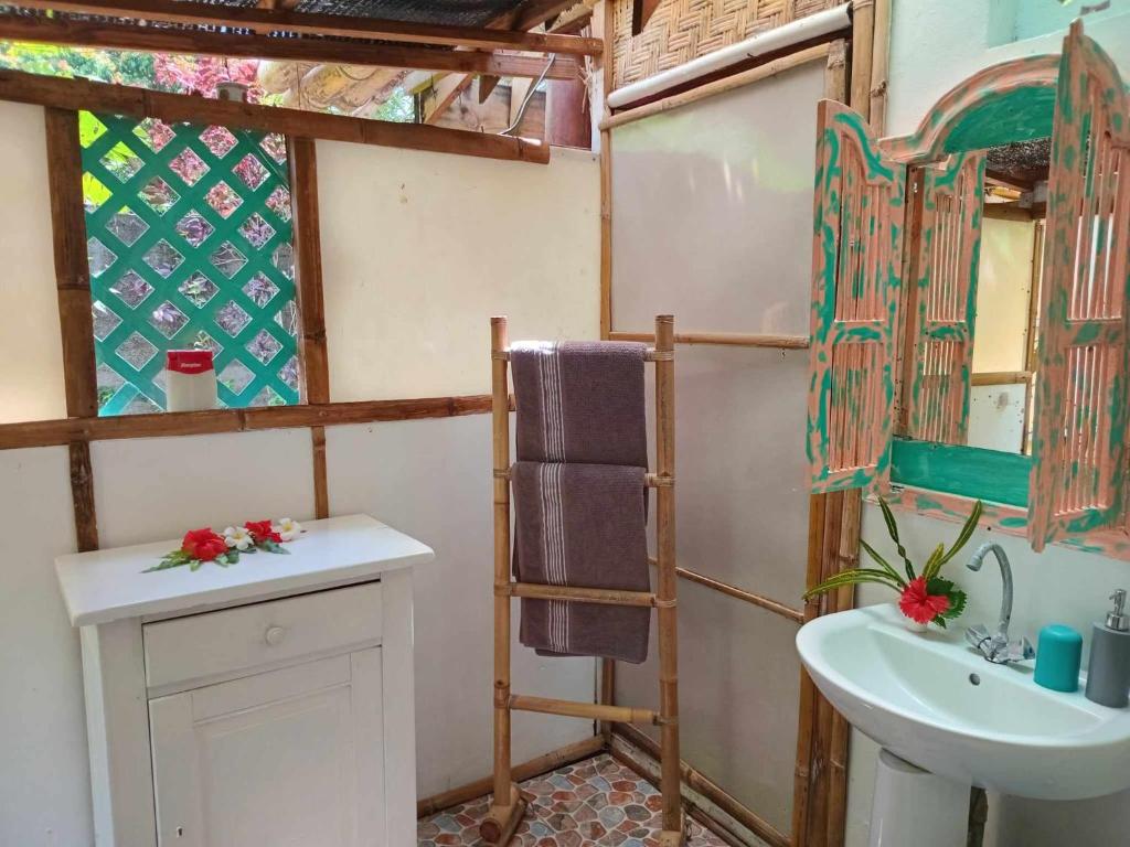 Eco cabanon Vaiana plage privée - photo 4 - Huahine, Polynésie