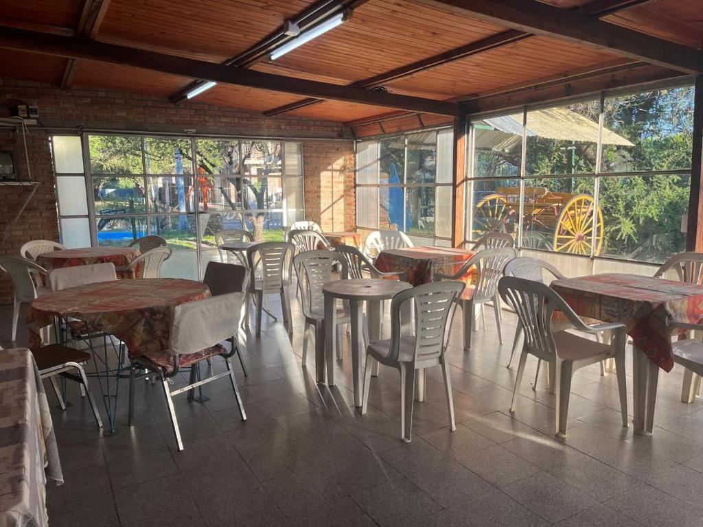 En restaurant eller et andet spisested på Valle Hermoso