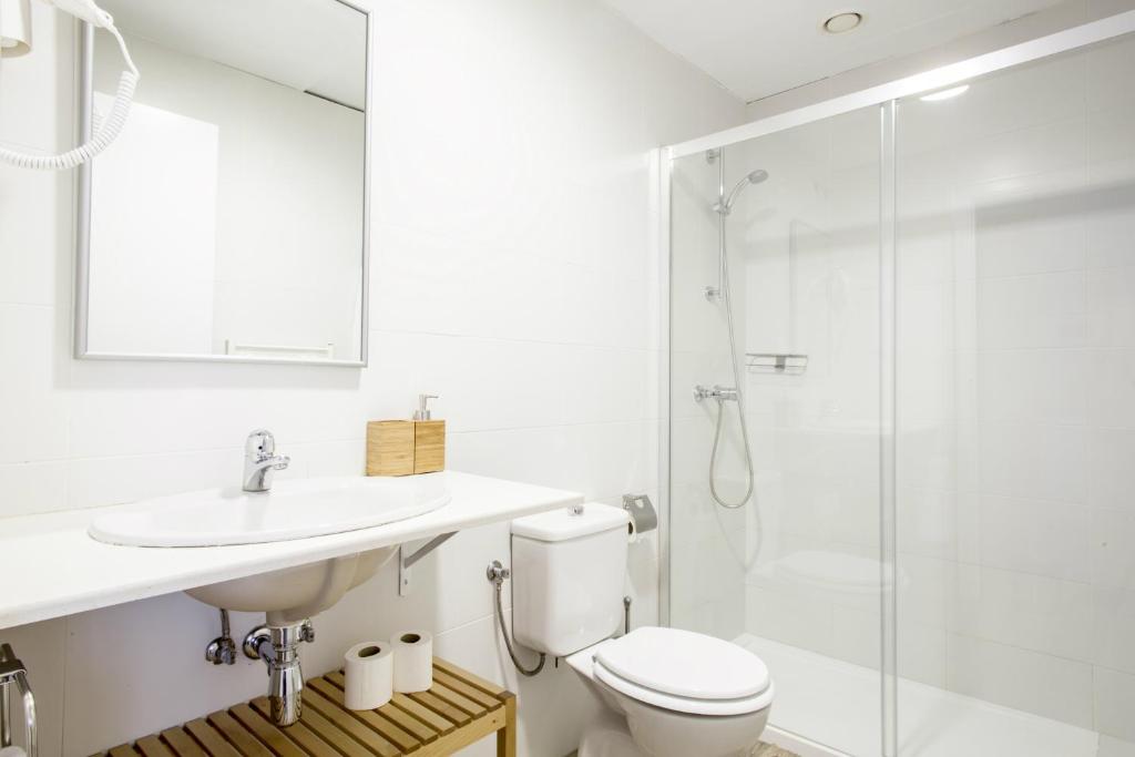Kúpeľňa v ubytovaní Residencia Universitaria Resa Manuel Agud Querol