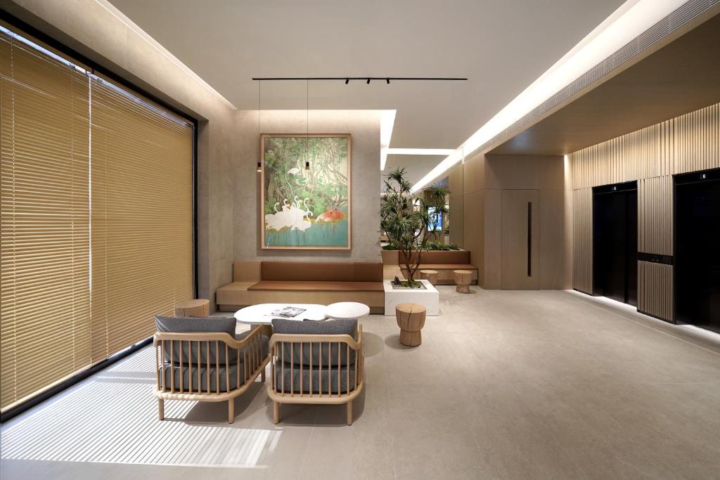 Et opholdsområde på Stage Well Hotel