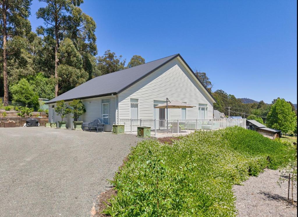 Naturlandskabet i nærheden af feriehuset