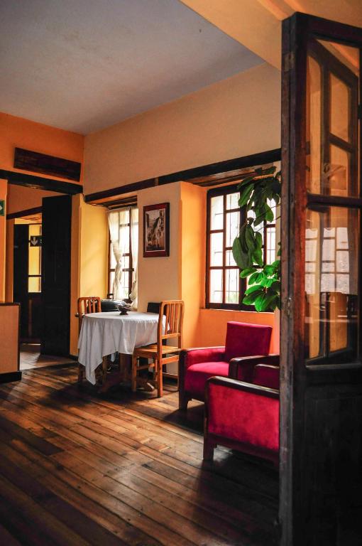Posezení v ubytování La Posada Colonial