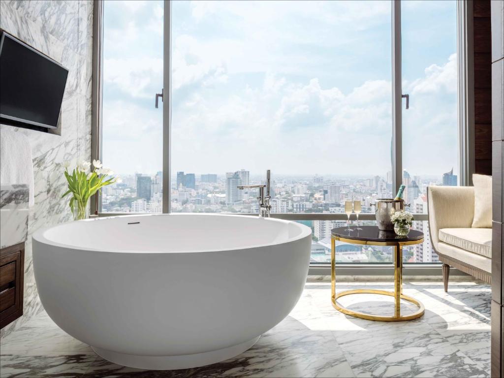 Posezení v ubytování 137 Pillars Suites Bangkok