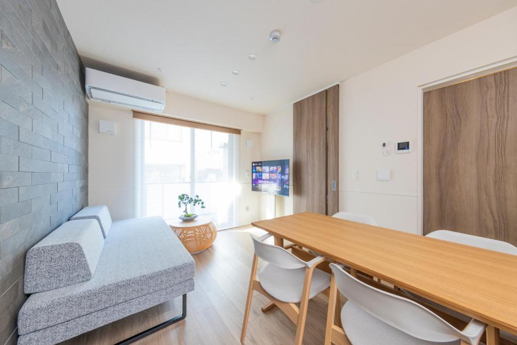 Μια τηλεόραση ή/και κέντρο ψυχαγωγίας στο ベルビー京島 Belle Vie Kyoujima