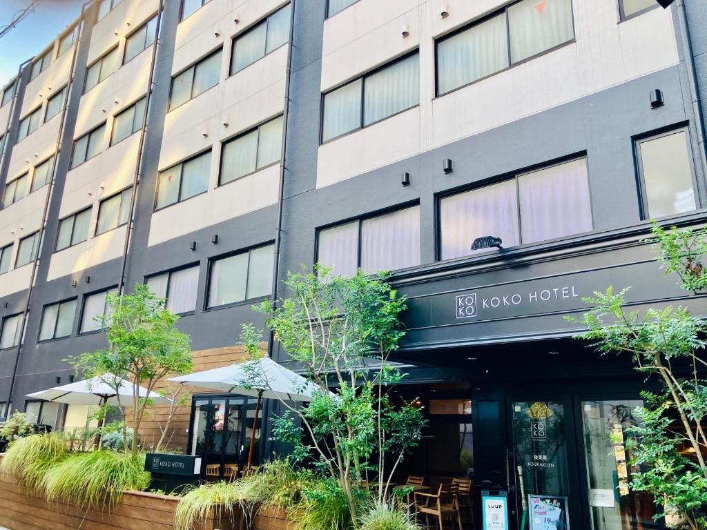 Bygningen som hotellet ligger i