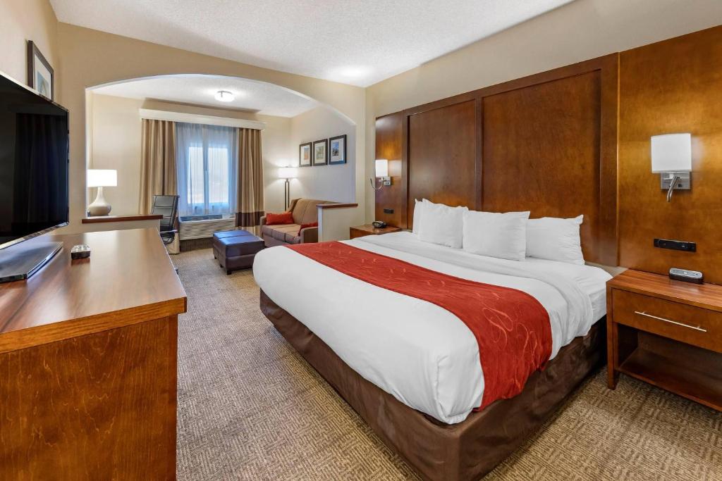Comfort Suites Near Six Flags Magic Mountain - King Suite - Non-Smoking