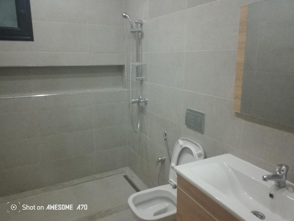 Koupelna v ubytování Villa Crys Midoun