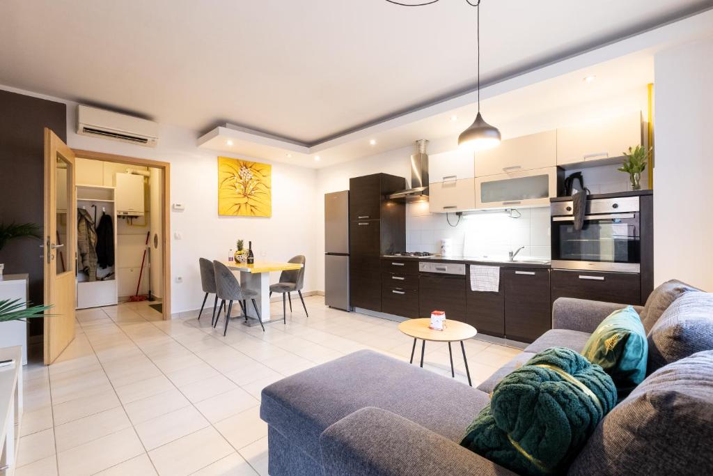 Nhà bếp/bếp nhỏ tại Apartment Supernova