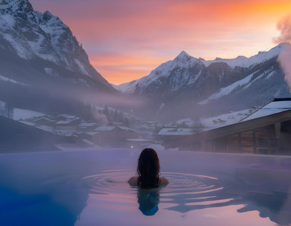 Naturlandskabet i nærheden af hotellet