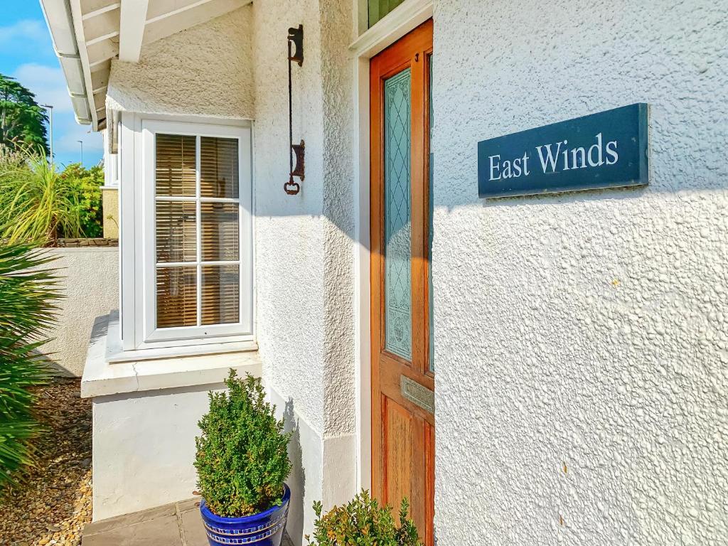 Bygningen som feriehuset ligger i