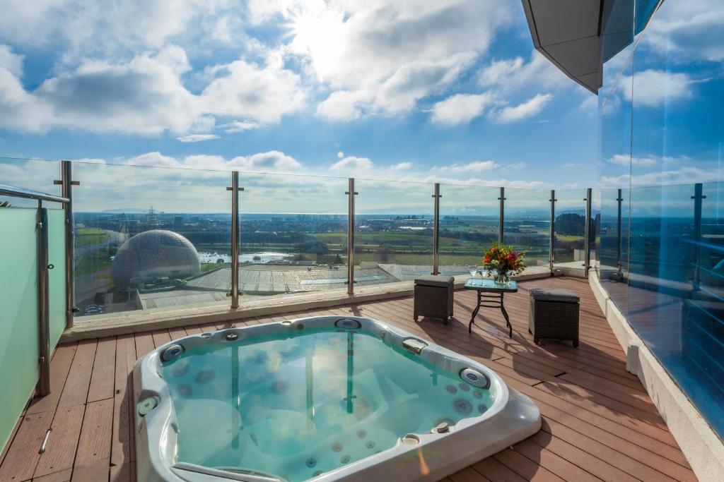 La alberca dentro o cerca de MDS Hotel Concepción