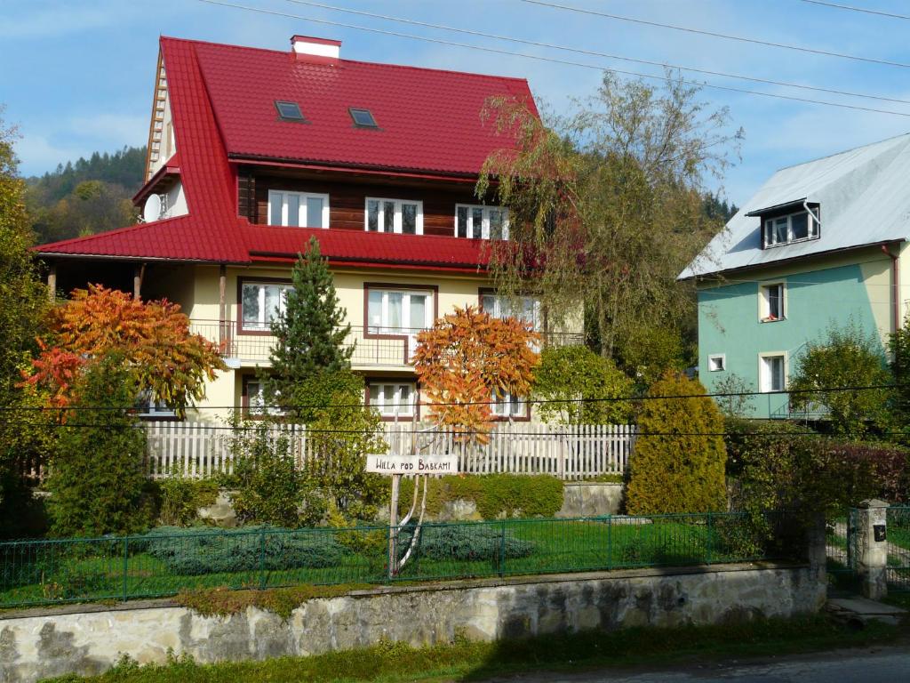 Zahrada ubytování Willa pod Babkami