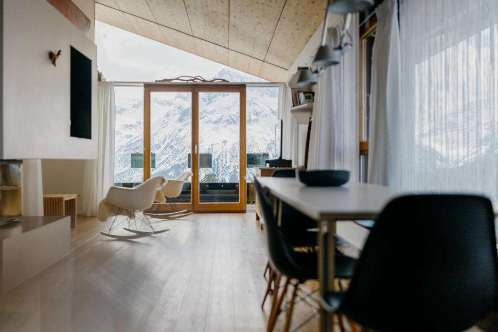 Et opholdsområde på LAMA Appartement