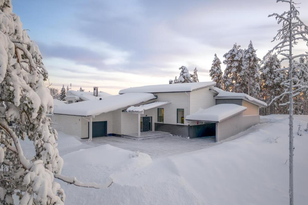 Villa Witkala Ylläs om vinteren