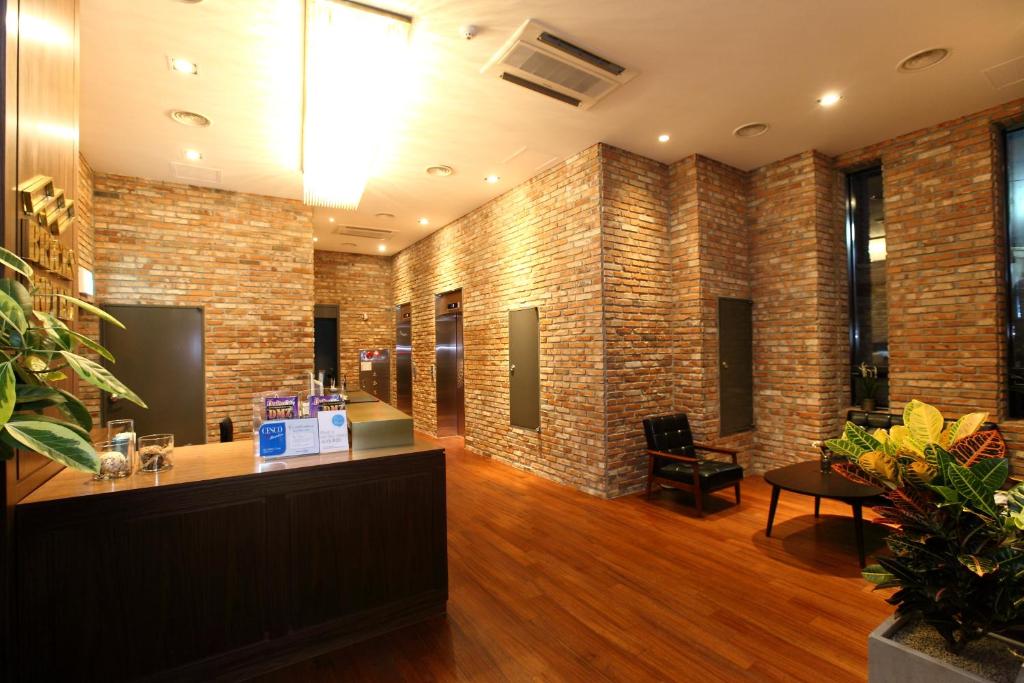 Vstupní hala nebo recepce v ubytování Bricks Hotel
