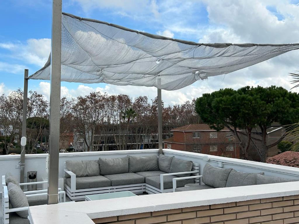 Posezení v ubytování Apartamentos ELMA1