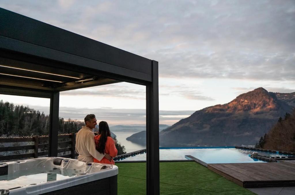 Příroda nedaleko vily