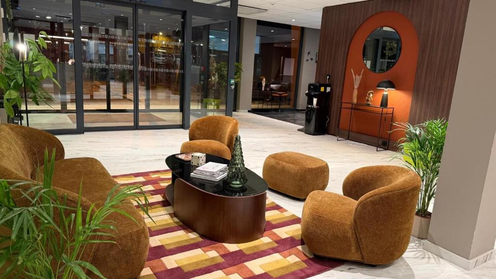 Posezení v ubytování Nehô Suites Saint Jean de Maurienne