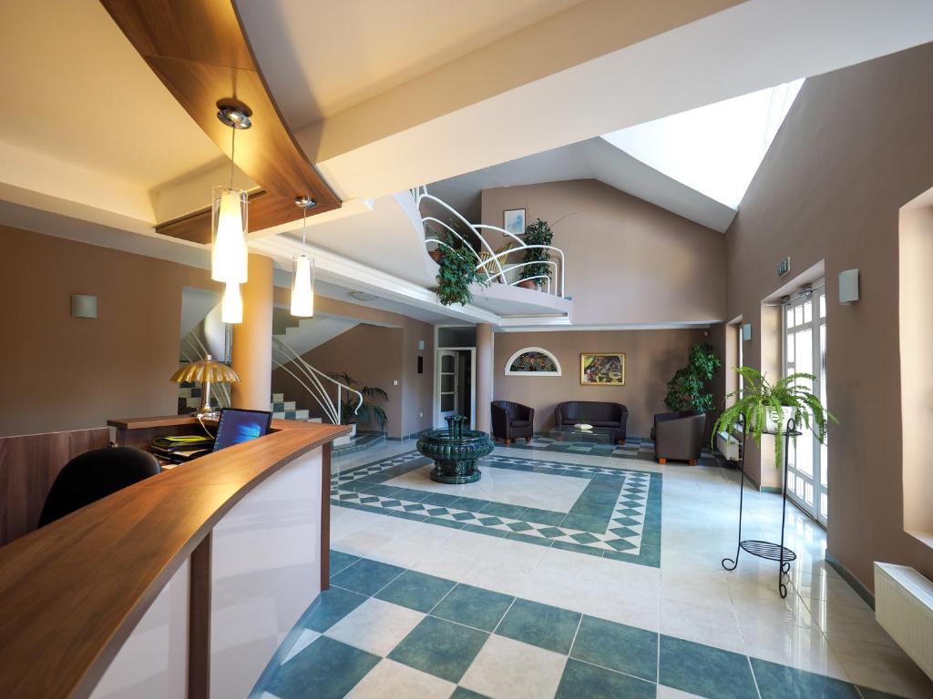 Posezení v ubytování Hotel Arborétum