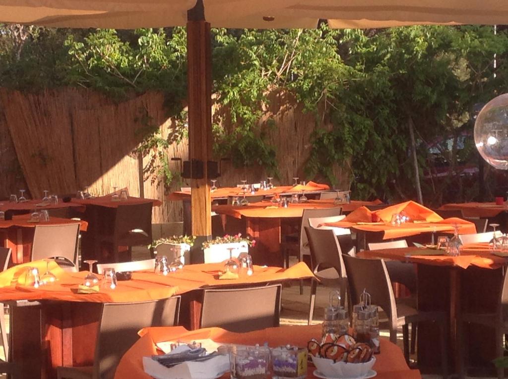 Restaurace v ubytování Camping Principina