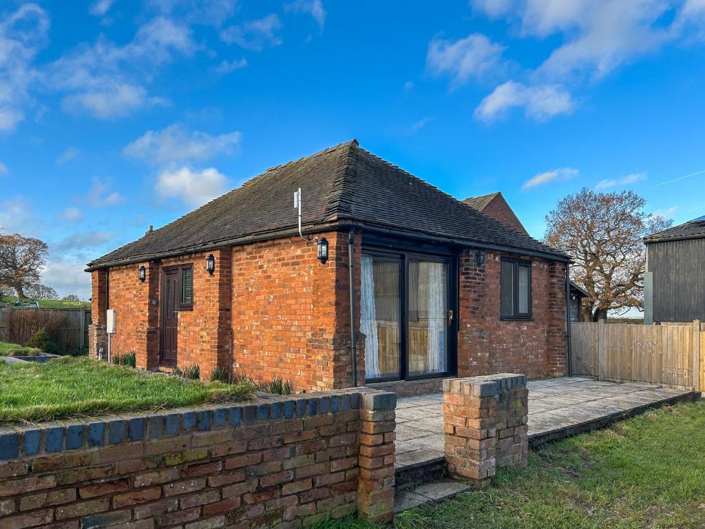 Bygningen som feriehuset ligger i