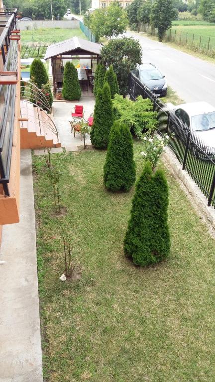 Zahrada ubytování Casa Mevas