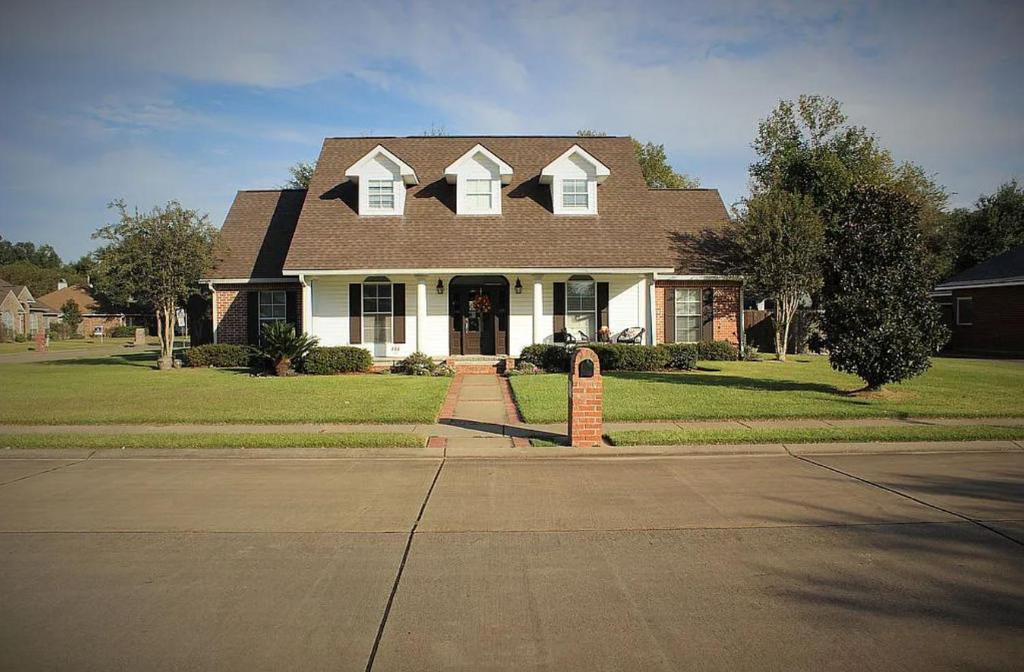 Bygningen som den private indkvartering ligger i